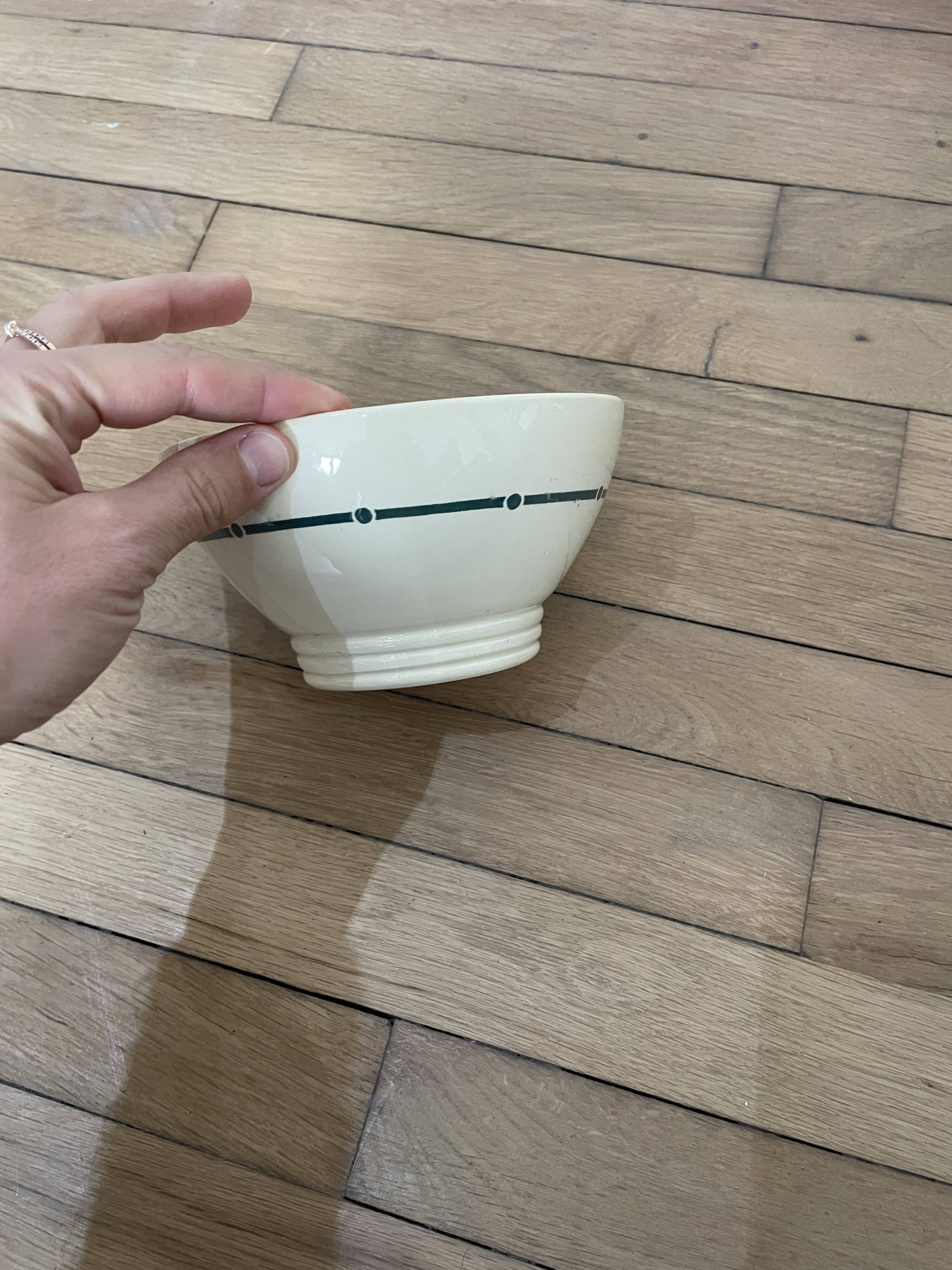 Vintage porcelain bowl 251007