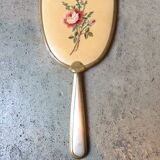 Miroir à main laiton 28cm