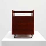 Magazine LP Caddy Rack by Rolf Hesland for Bruksbo, Norway 1970s