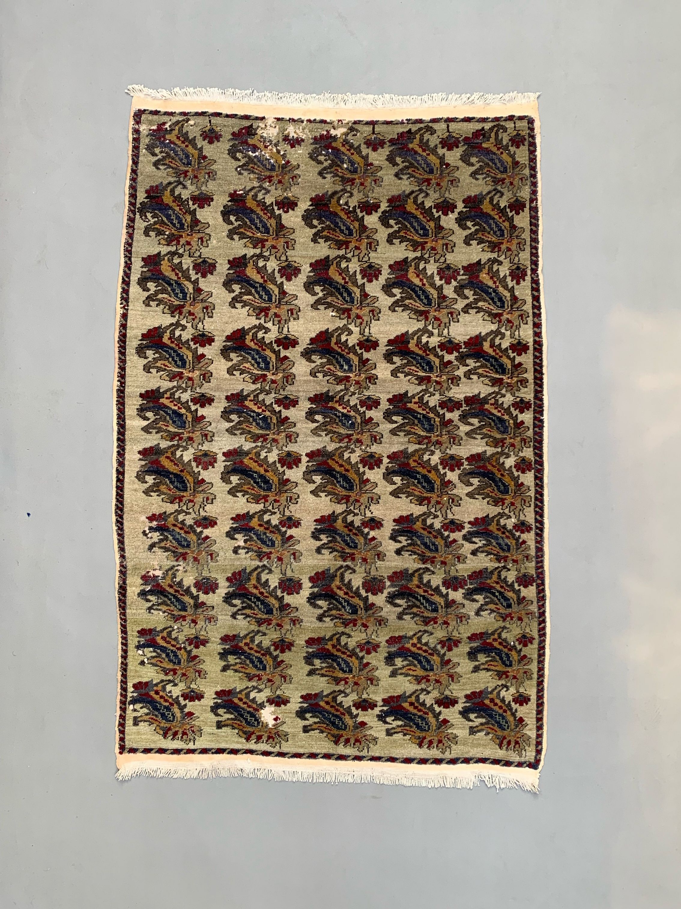 Turkish rug 216x124 cm