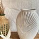 Vintage iridescent vase