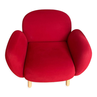 Red armchair