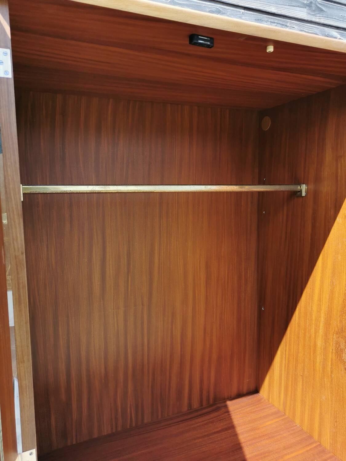 Vintage Scandinavian style wardrobe