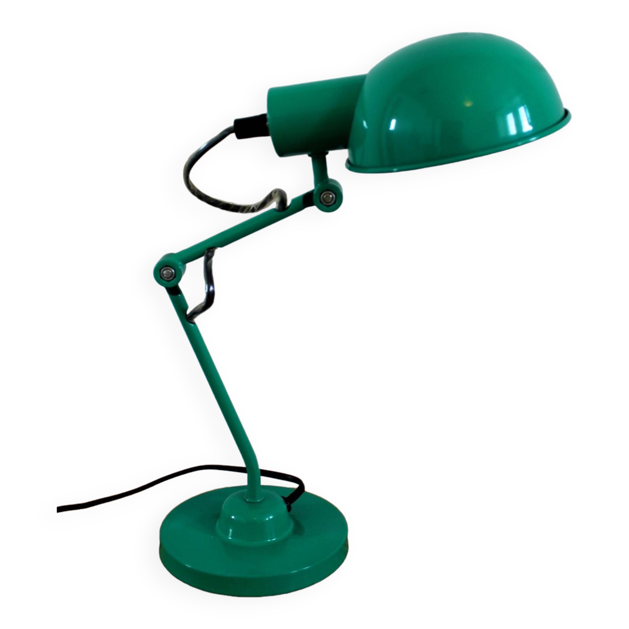 Vintage green desk lamp Mathias