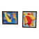 Pair of oils on canvas by lucille terouanne