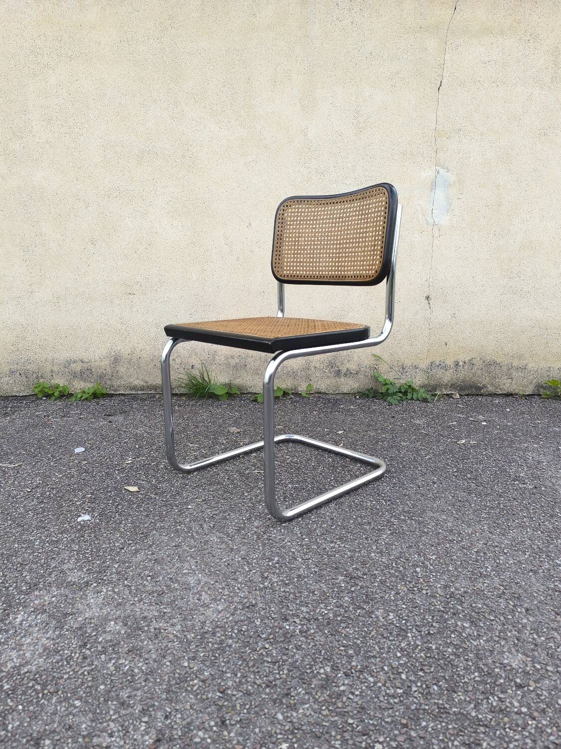 Cesca B32 chairs by Marcel Breuer