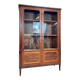 E. Bourdot Vitrine En Marqueterie D’époque Louis XVI Estampillée XVIII Eme