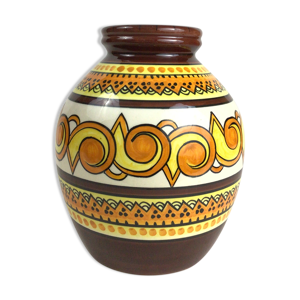 Vase en céramique de - henriot quimper