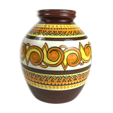 Ceramic vase from Quimper Henriot