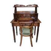 Bonheur du jour desk and its chair