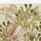 “Rouget” poster, after an Art Nouveau lithograph from 1897