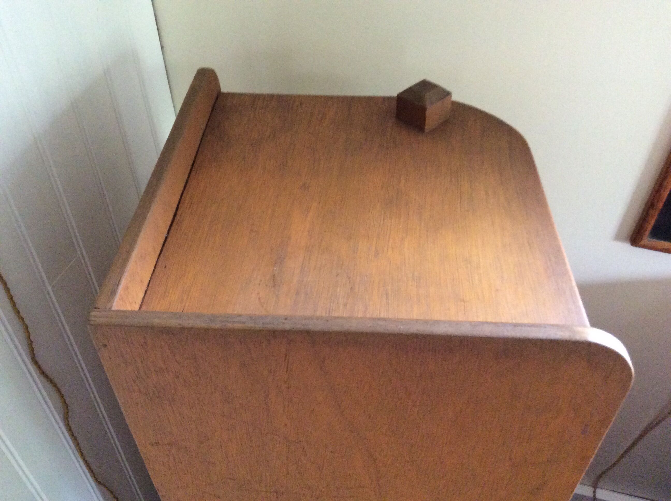 Wooden shelf