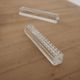 Set of 6 Cristal d'Arques knife rests model Diamond with original box.