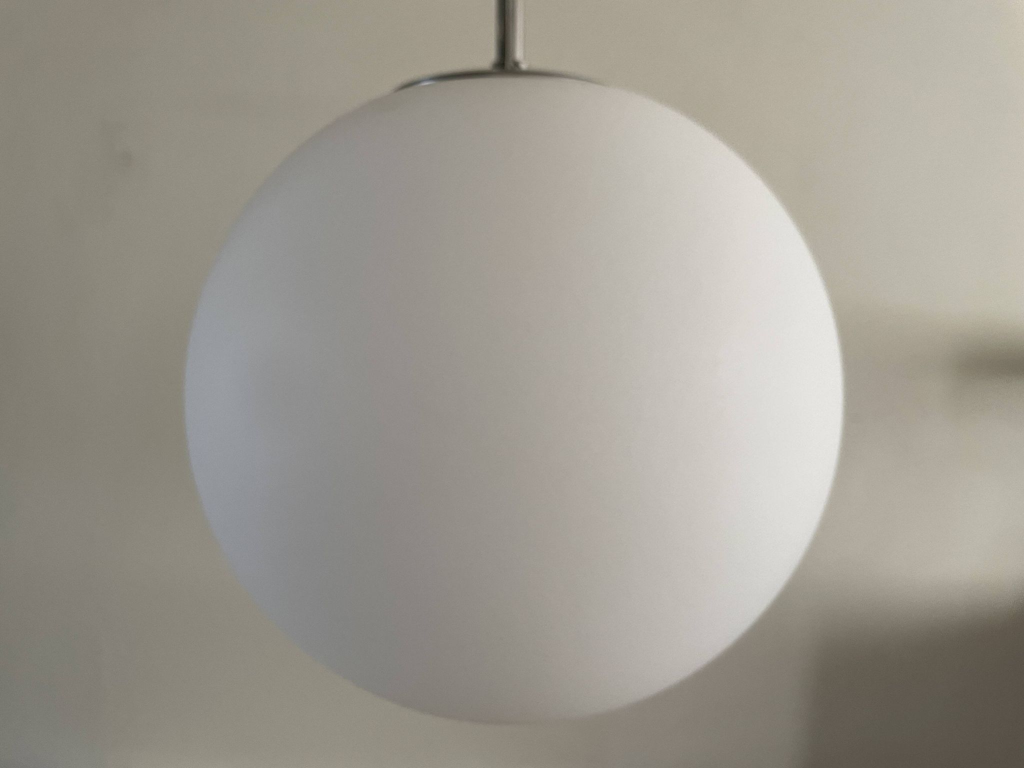 3 Giso ball pendant lights by Gispen