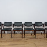 Model 42 Dining Chairs by Kai Kristiansen for Schou Andersen, 1960s, Set of 4