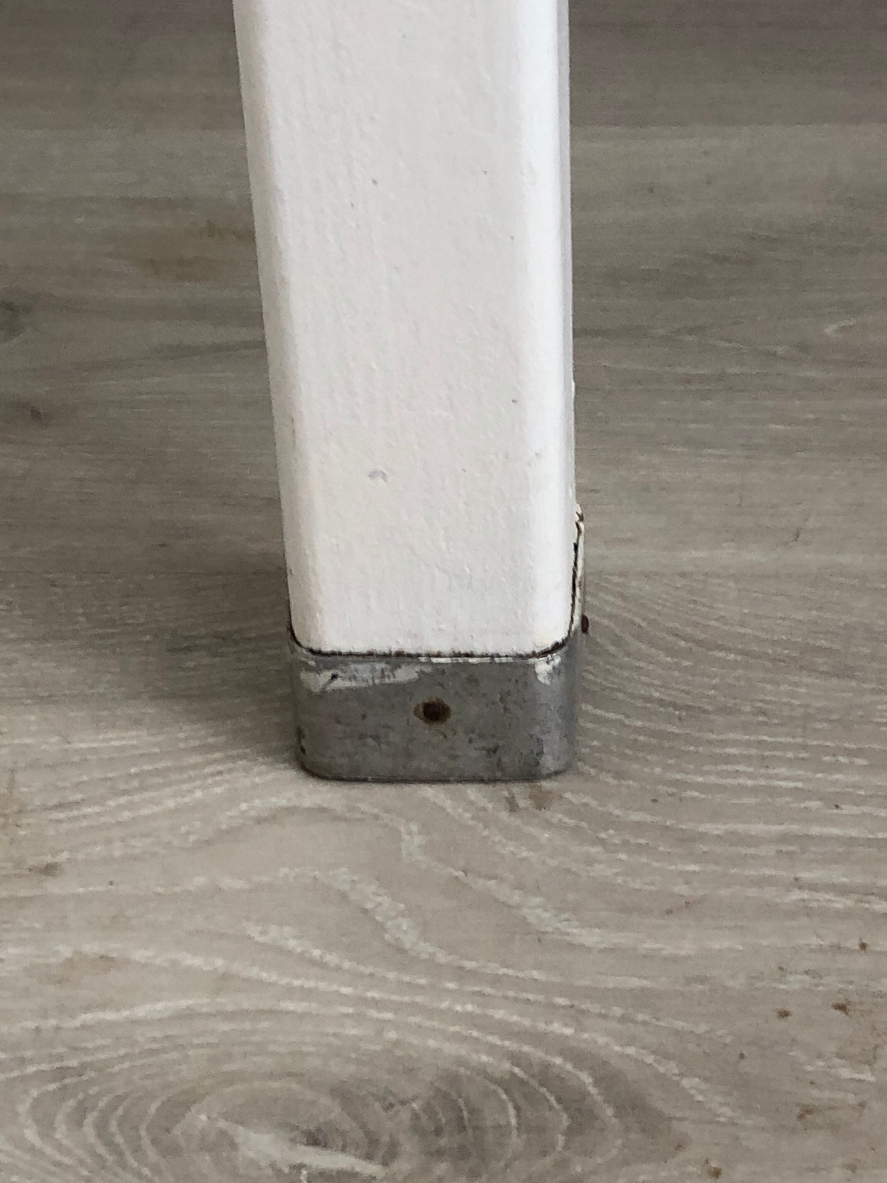 1950 wooden and zinc kitchen table