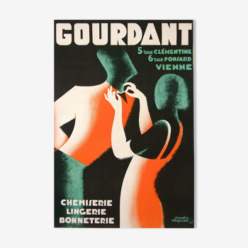 Affiche Gourdant 1933 77x118 cm