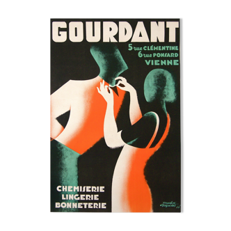 Affiche Gourdant 1933 77x118 cm