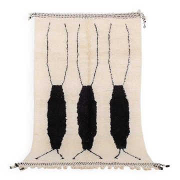 Tapis berbère fait main artisanale traditionnelle taille 150 x 250 cm