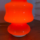 Glass table lamp