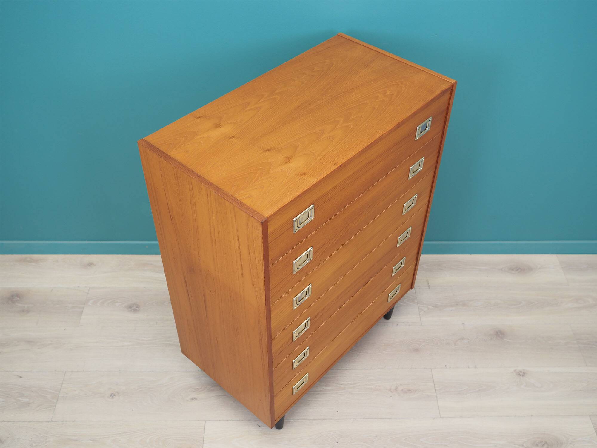 Commode en teck, design danois, années 1970