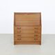 Danish teak secretary, 1960s