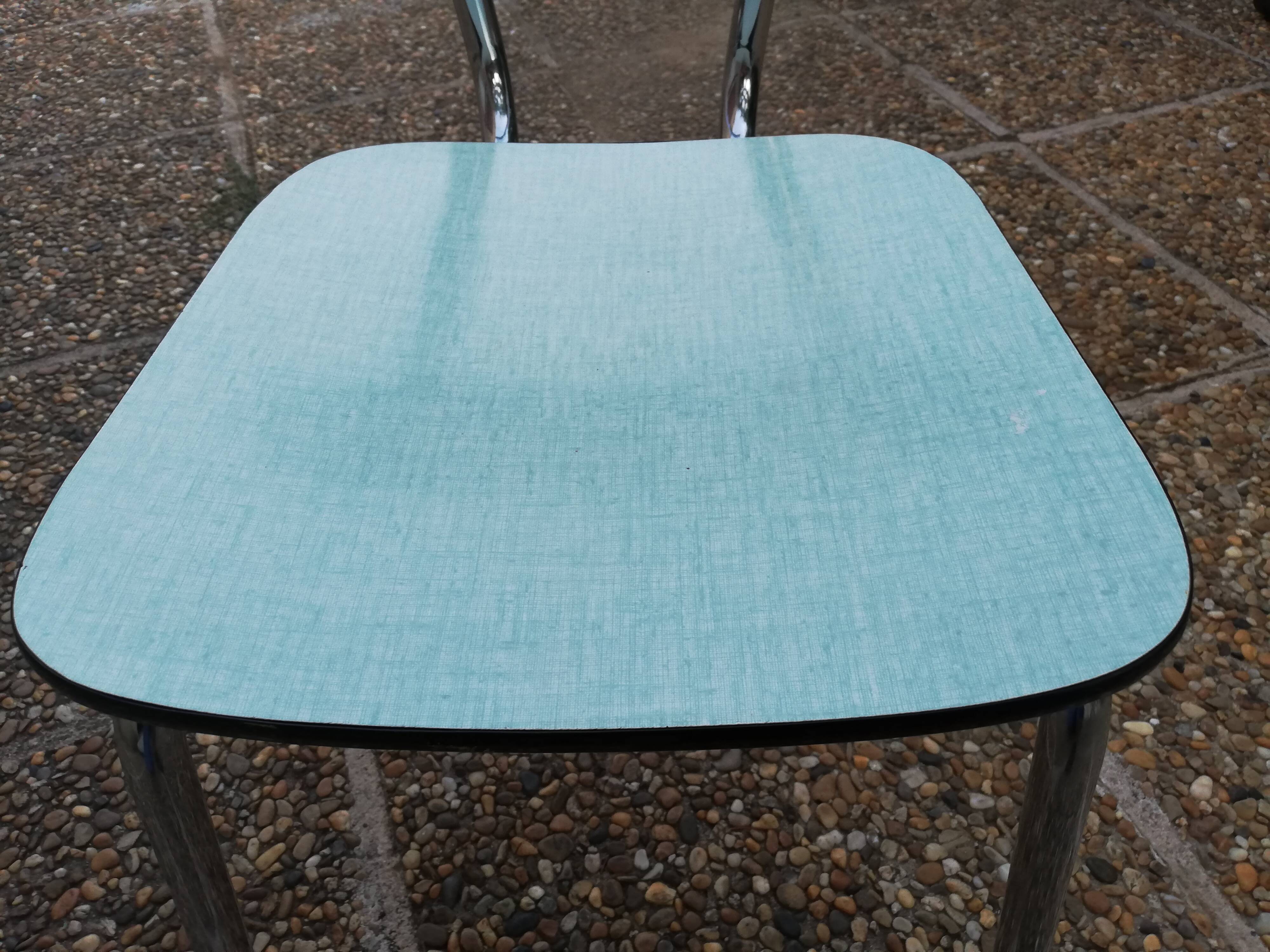 Formica chair from Tublac, 60s