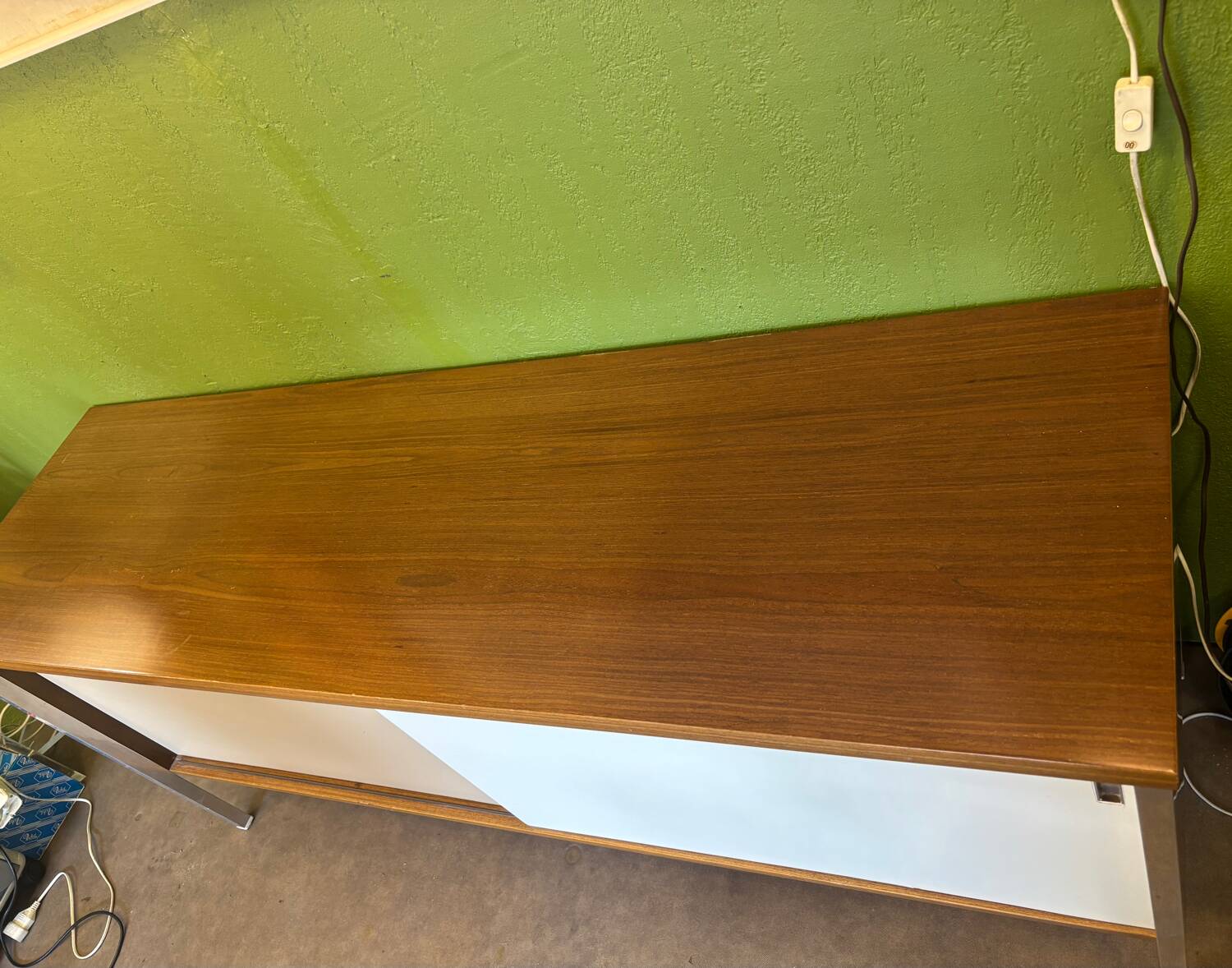 70s sliding door sideboard