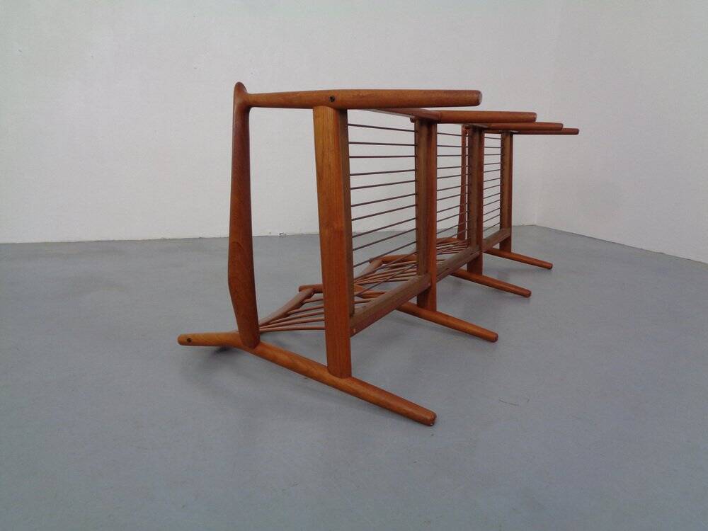 Teak Three-Seater Sofa by Svend Aage Eriksen for Glostrup, 1960s