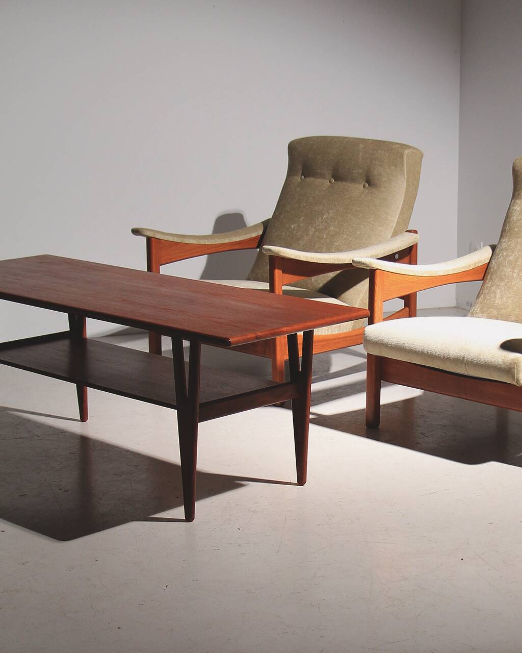 Scandinavian Teak Coffee Table