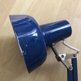 Vintage blue architect lamp without fixing base