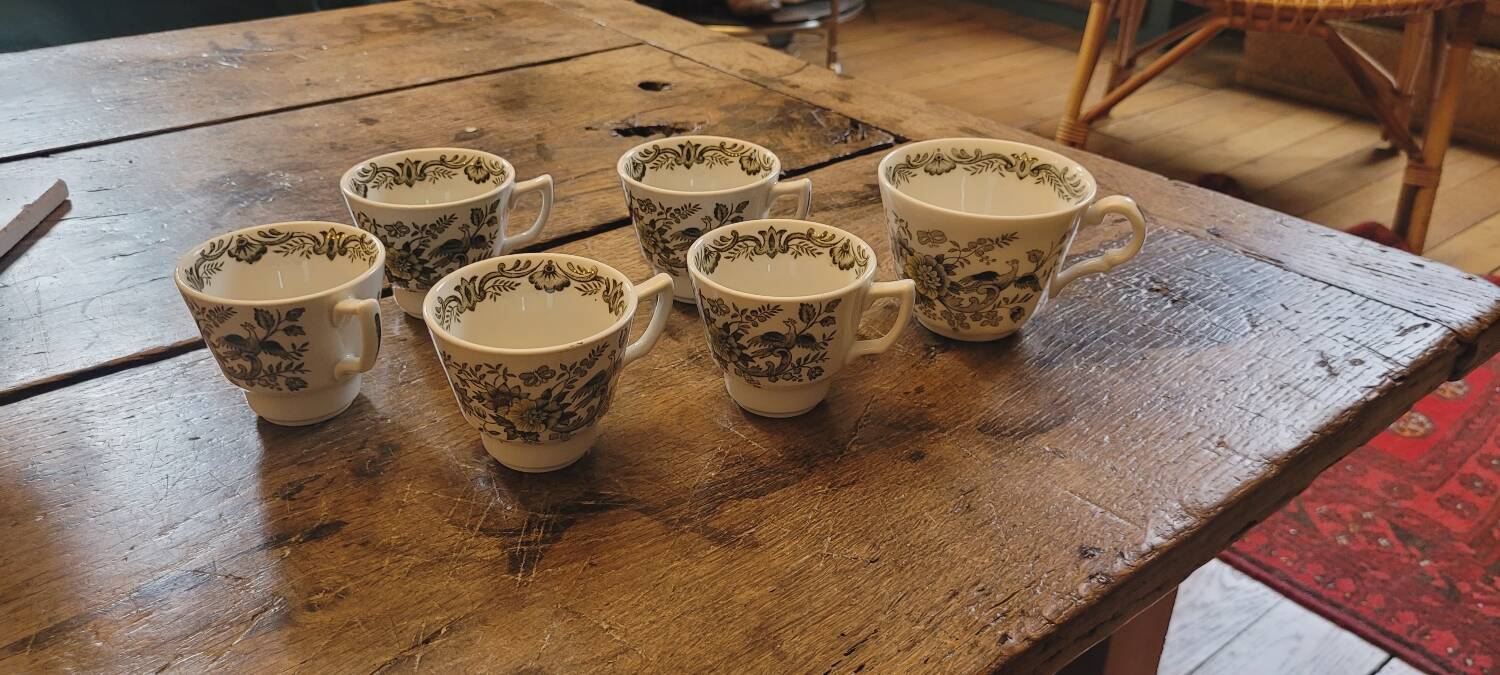 English ceramic cups