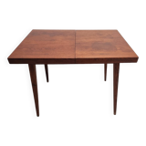 Mid-Century Czech Extendable Chess Table in Walnut and Beech, 1960s