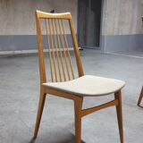 6 chairs Scandinavian years 50 60 Lubke