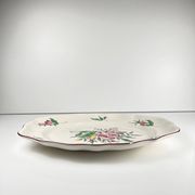 Grand plat ovale  KG Luneville – modèle Réverbère