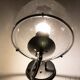 ensemble d'appliques Basket-Globe avec coupe en verre goutte de pluie par Raak, années 1970