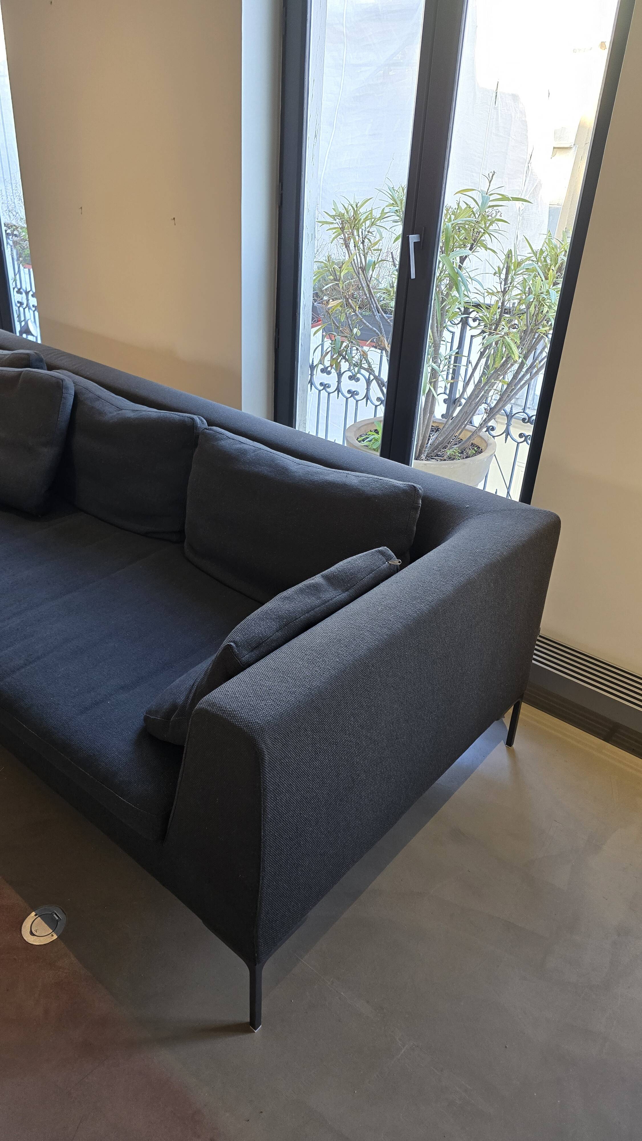 Iconic Canapé B&B Italia - Model "Charles Large" (Antonio Citterio)