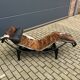 Originele Low numbered Cassina Le Corbusier Lc4 Pony skin