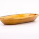 Vintage Saint-Clément glazed earthenware oval serving dish