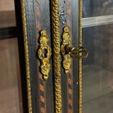 Bookcase, Napoleon III Display Case, Italy Circa 1880