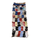Tapis Boucherouite Berbère - 83 x 212