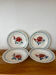 Set of two flat plates and two deep plates Digoin Janine.
