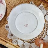 Set of 14 deep flat and dessert plates with defect FT Jasmins Badonviller