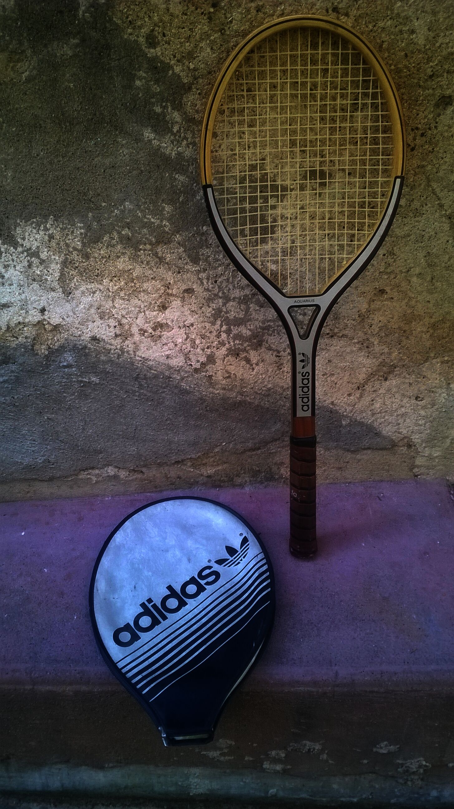 Raquette de tennis vintage