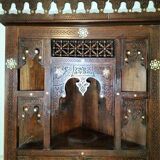 Meuble d'angle syrien