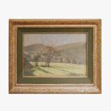 Albert Gianini (1876-1937) Signed and titled "Autumn Landscape"