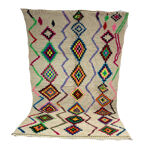Handmade moroccan berber carpet 260 x 163 cm