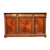 Enfilade acajou,marqueterie.