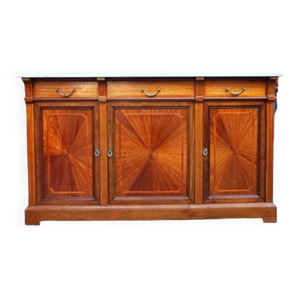 Rosel manufacturer brussel enfilade mahogany, marquetry.