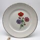 6 Flat porcelain plates "Moulin des Loups" Beaulieu model